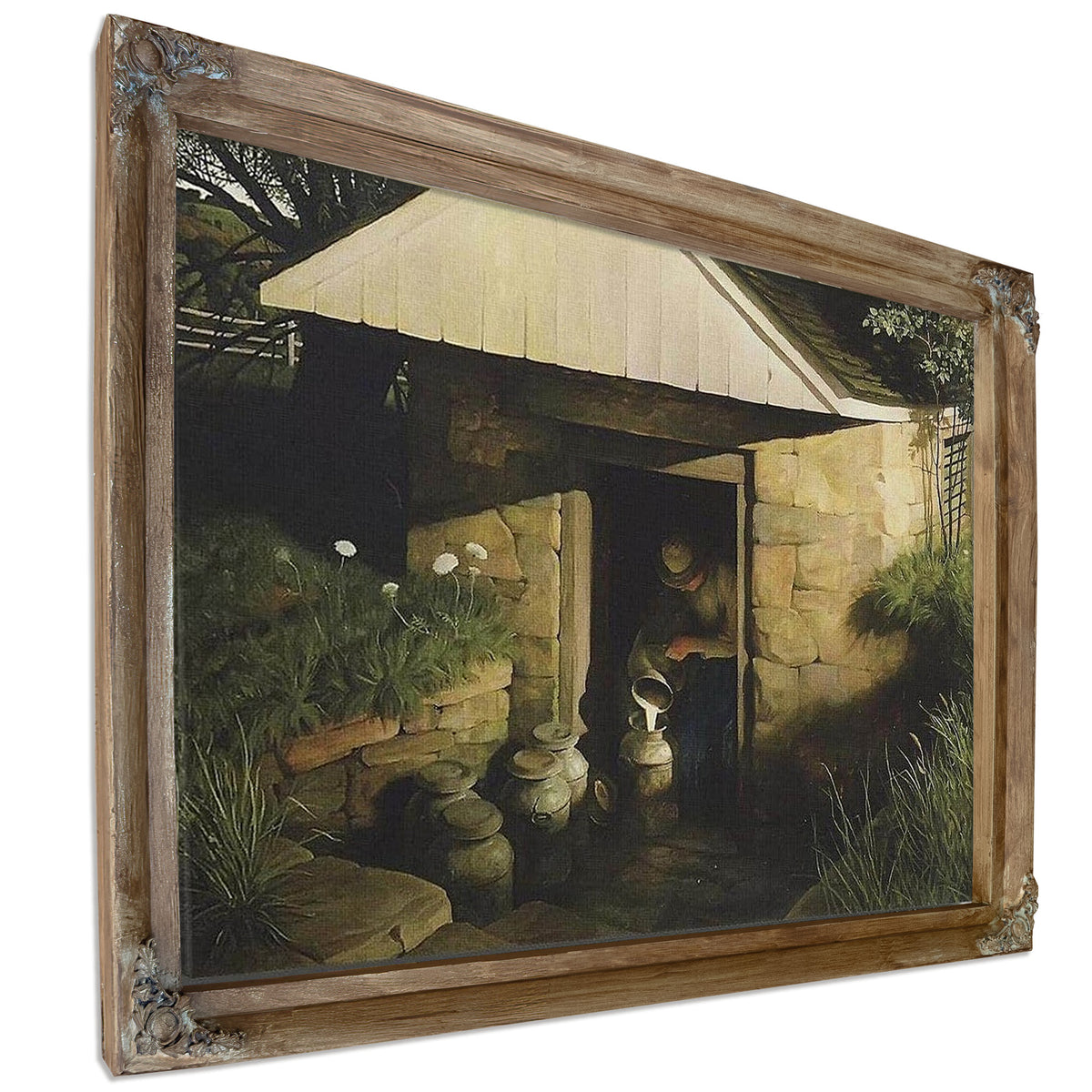 The Spring House By N.C. Wyeth