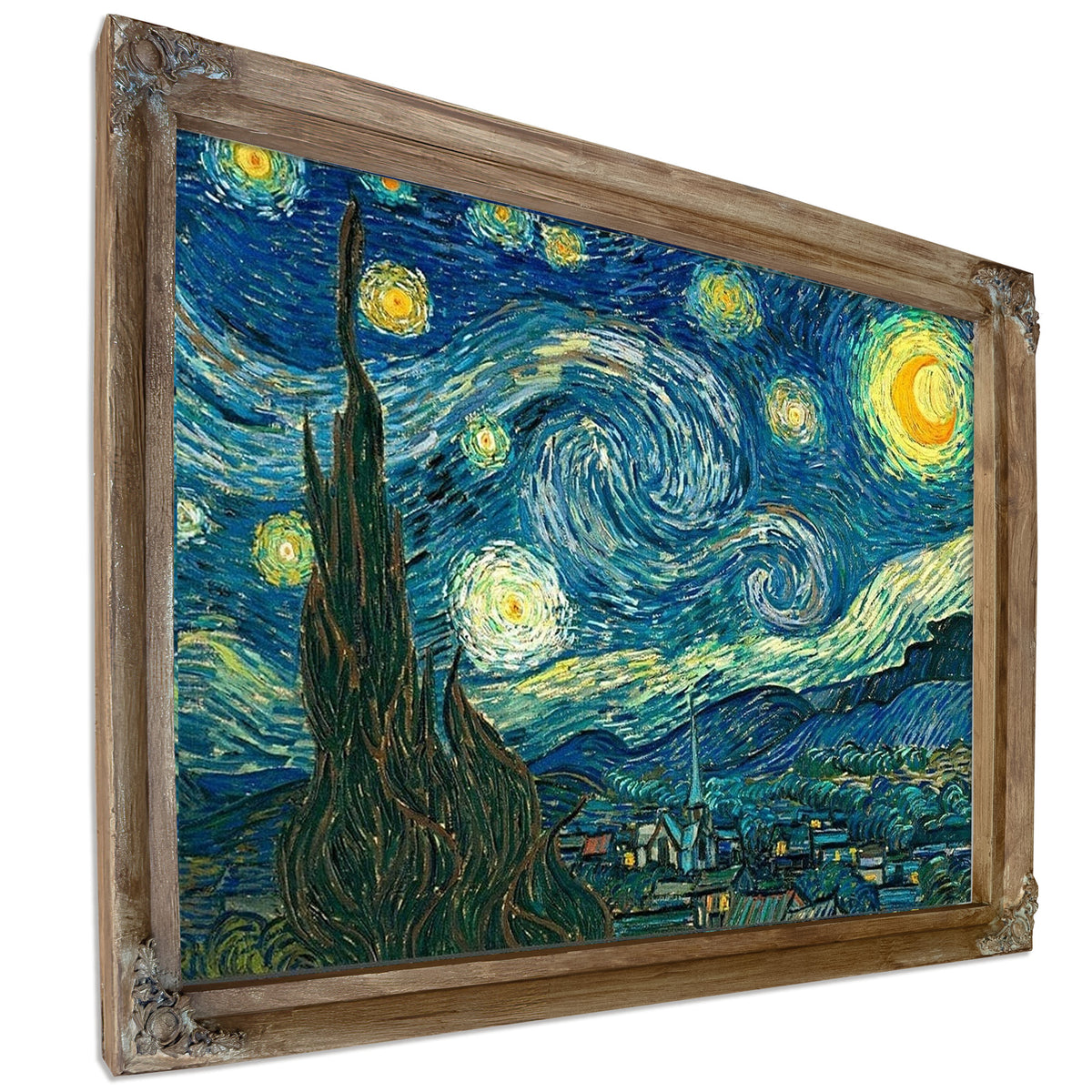 The Starry Night By Vincent Van Gogh