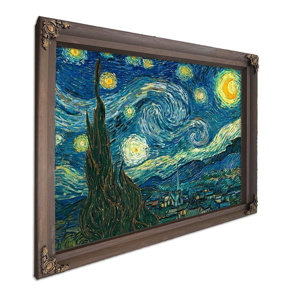 The Starry Night By Vincent Van Gogh