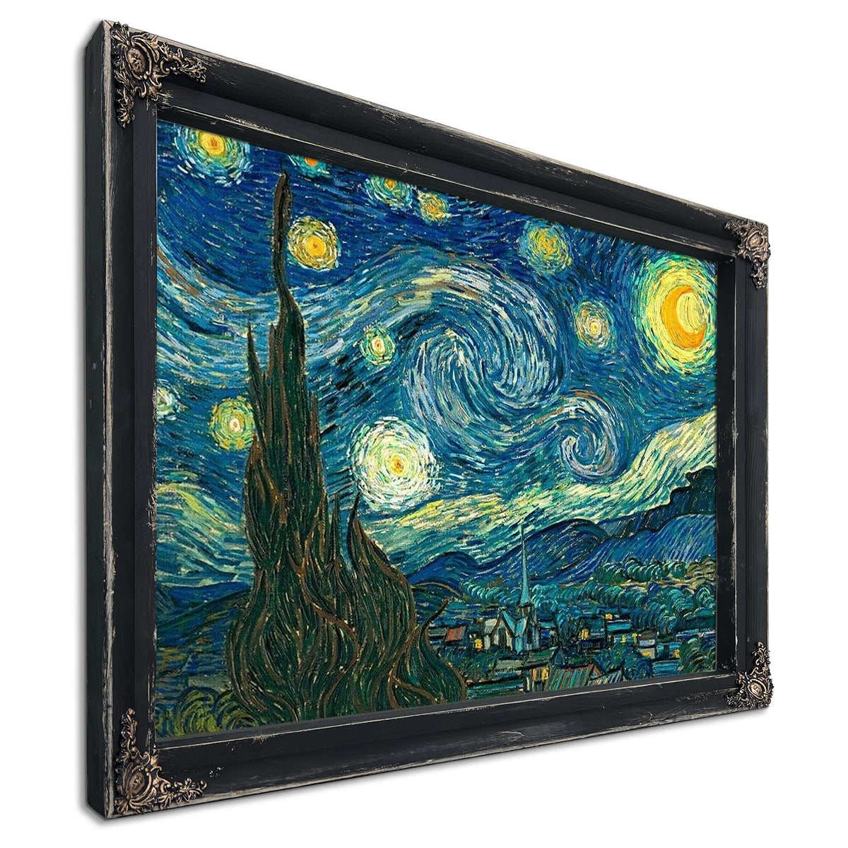 The Starry Night By Vincent Van Gogh