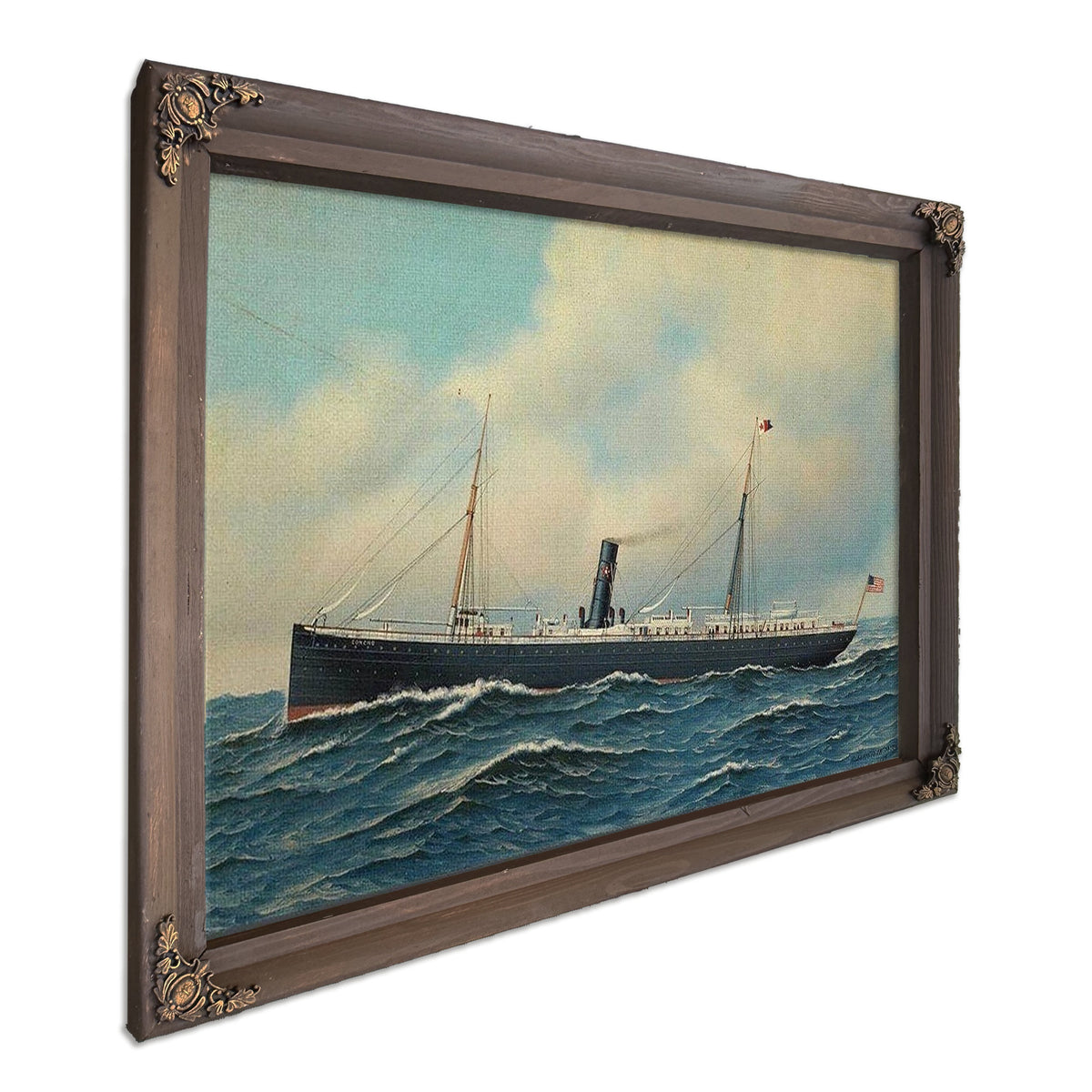 The Steamship Concho 1904 By Antonio Jacobsen