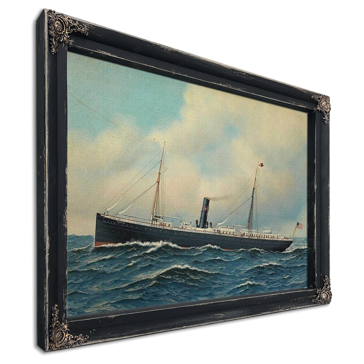 The Steamship Concho 1904 By Antonio Jacobsen