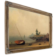 The Stranded Boat 1863 By Martin Johnson Heade