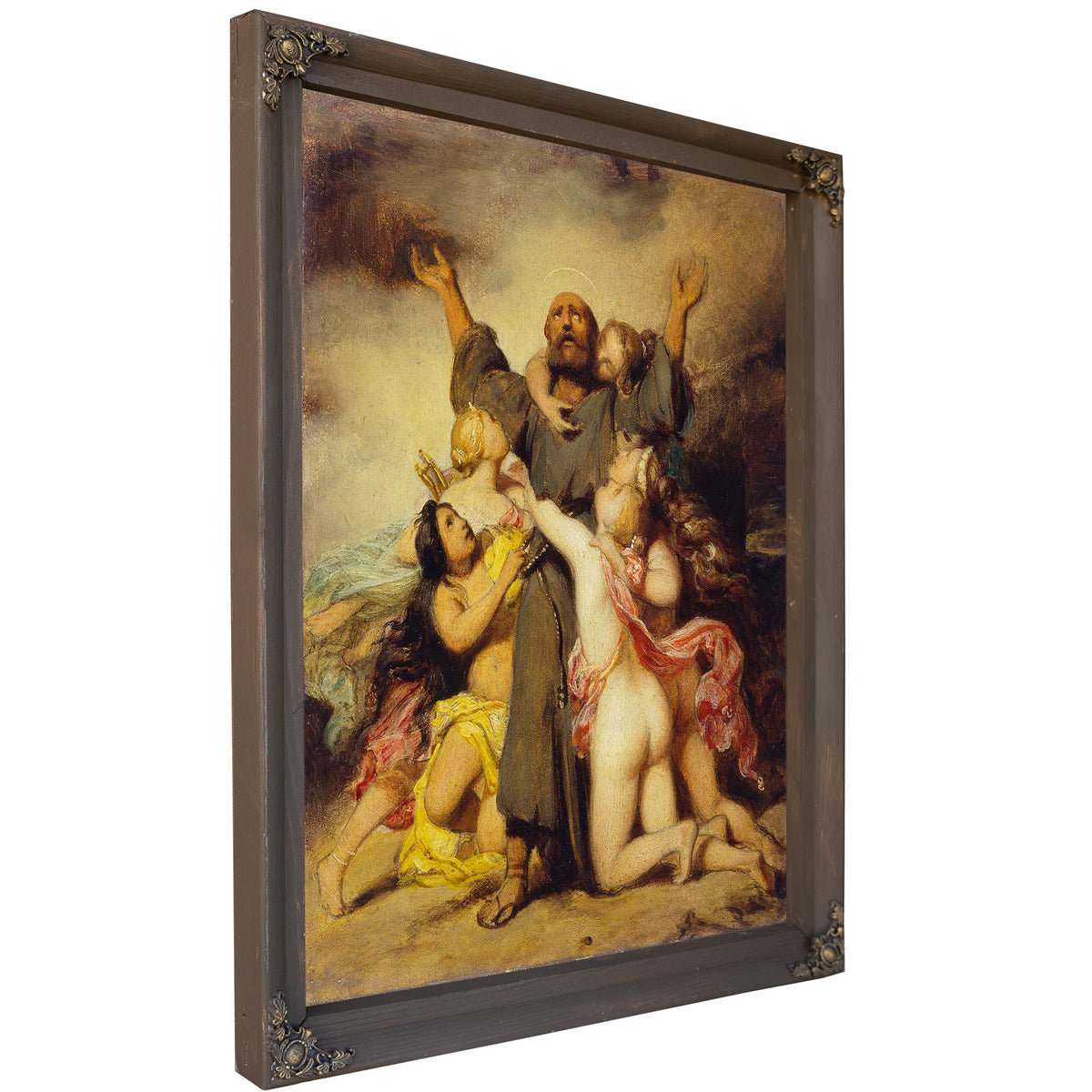 The Temptation Of Saint Anthony by Paul Delaroche