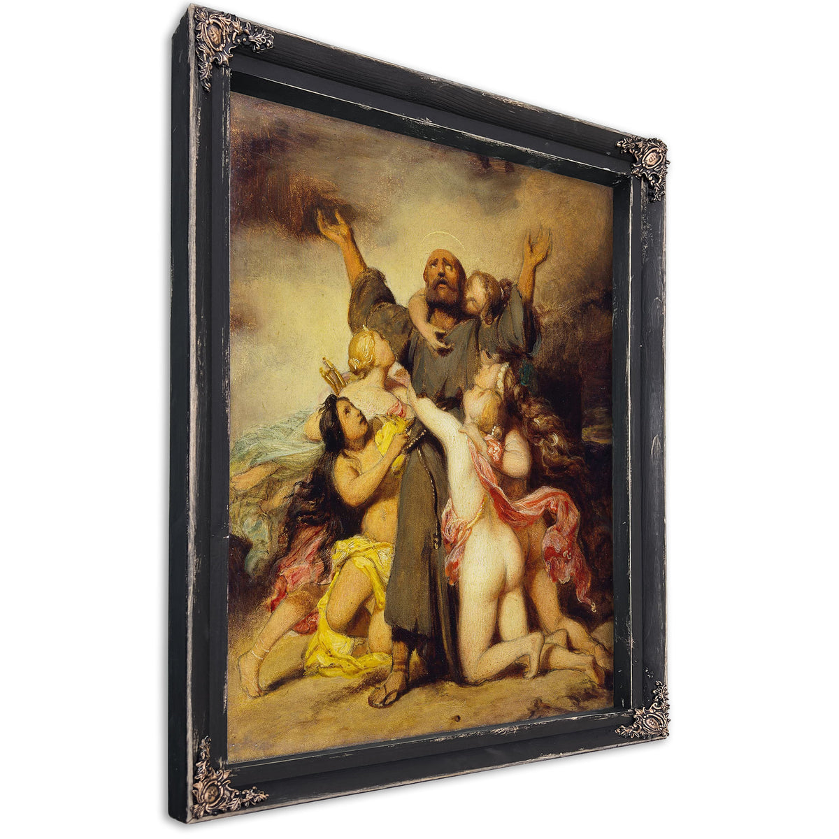 The Temptation Of Saint Anthony by Paul Delaroche