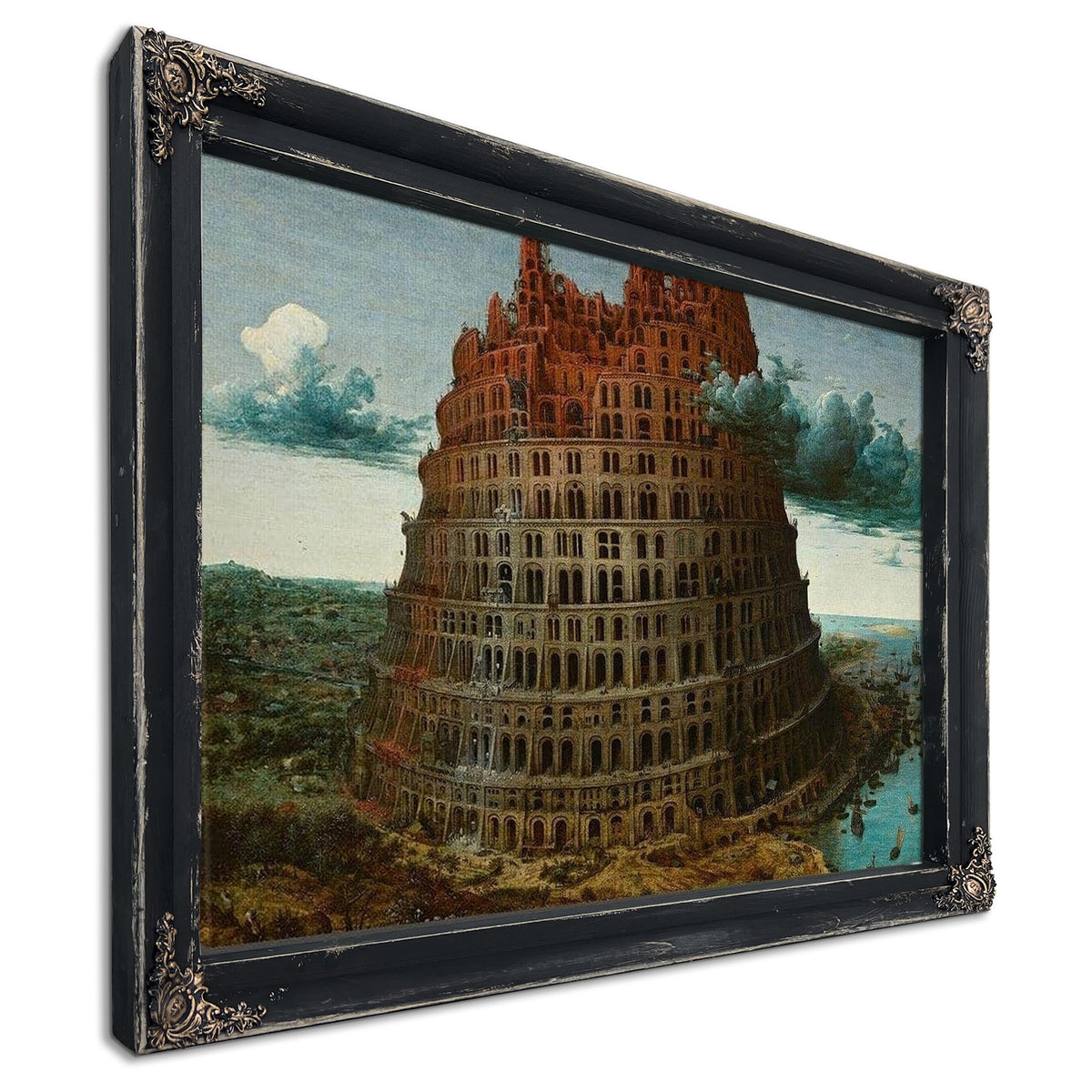 The Tower Of Babel 1565 59 9X74 6 Museum Boijmans Van Beuningen By The Elder