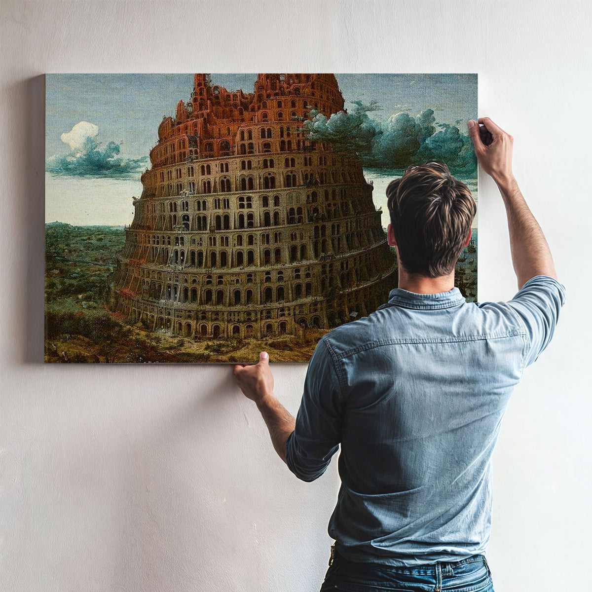 The Tower Of Babel 1565 59 9X74 6 Museum Boijmans Van Beuningen By The Elder