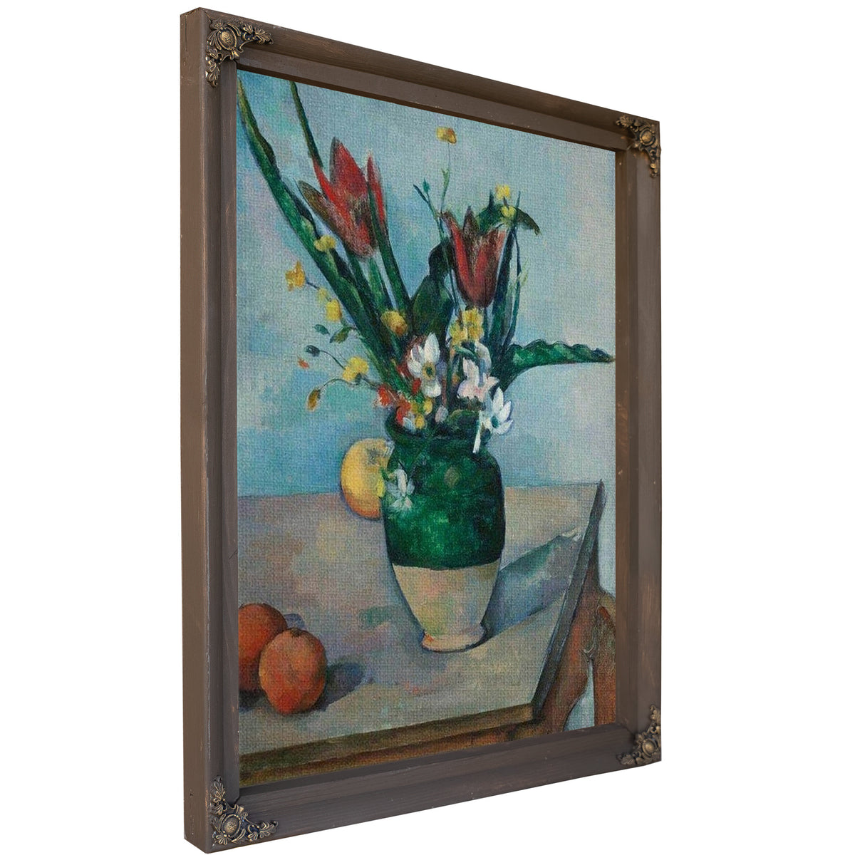 The Vase Of Tulips By Paul Cezanne