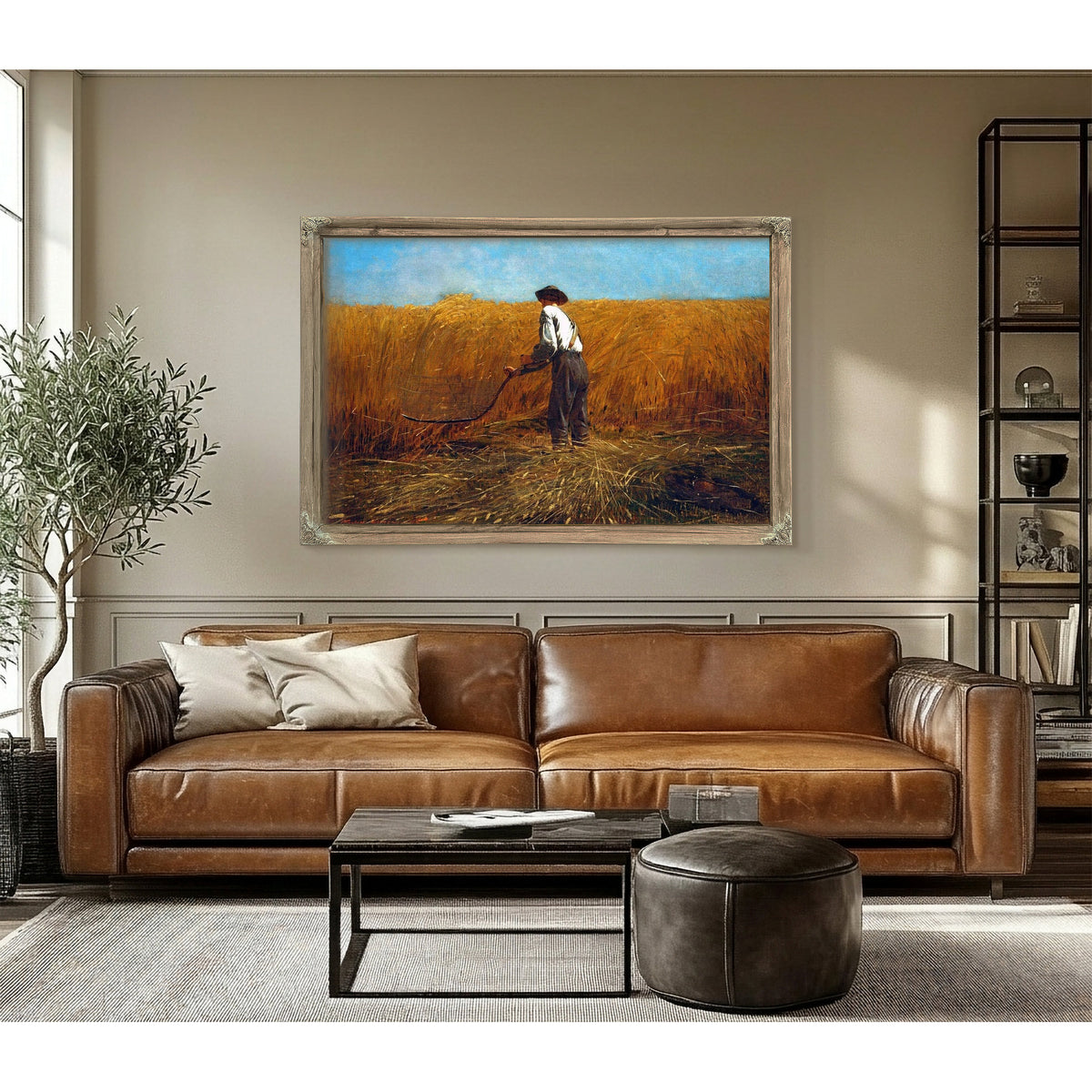 The Veteran In A New Field Painting Winslow Homer Canvas Art