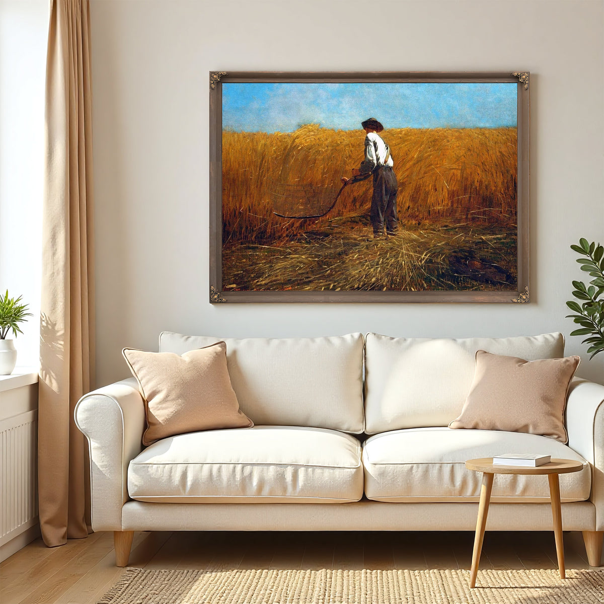 The Veteran In A New Field Painting Winslow Homer Canvas Art