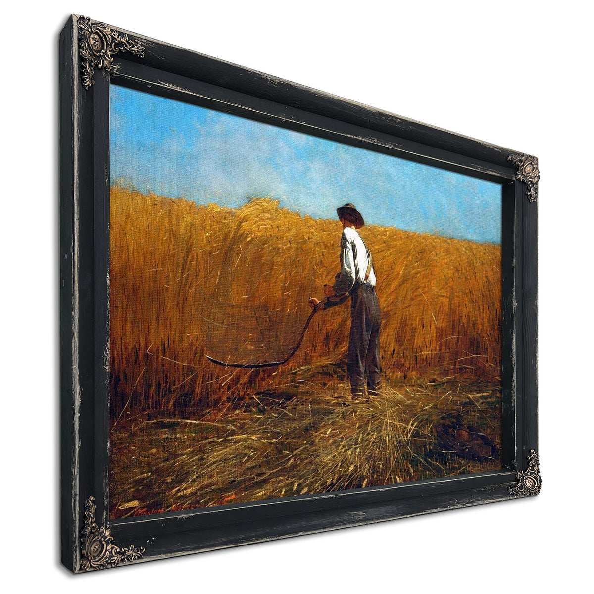 The Veteran In A New Field Painting Winslow Homer Canvas Art