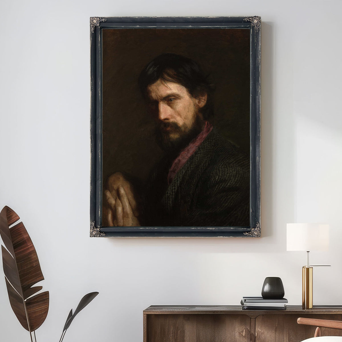 The Veteran Portrait Of George Reynolds Probably by Thomas Eakins
