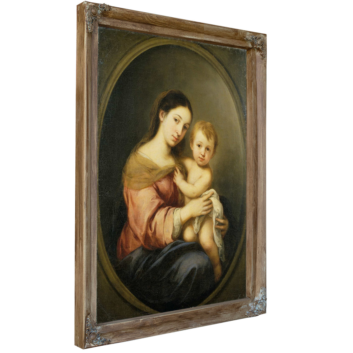 The Virgin And Child C by Bartolome Esteban Murillo
