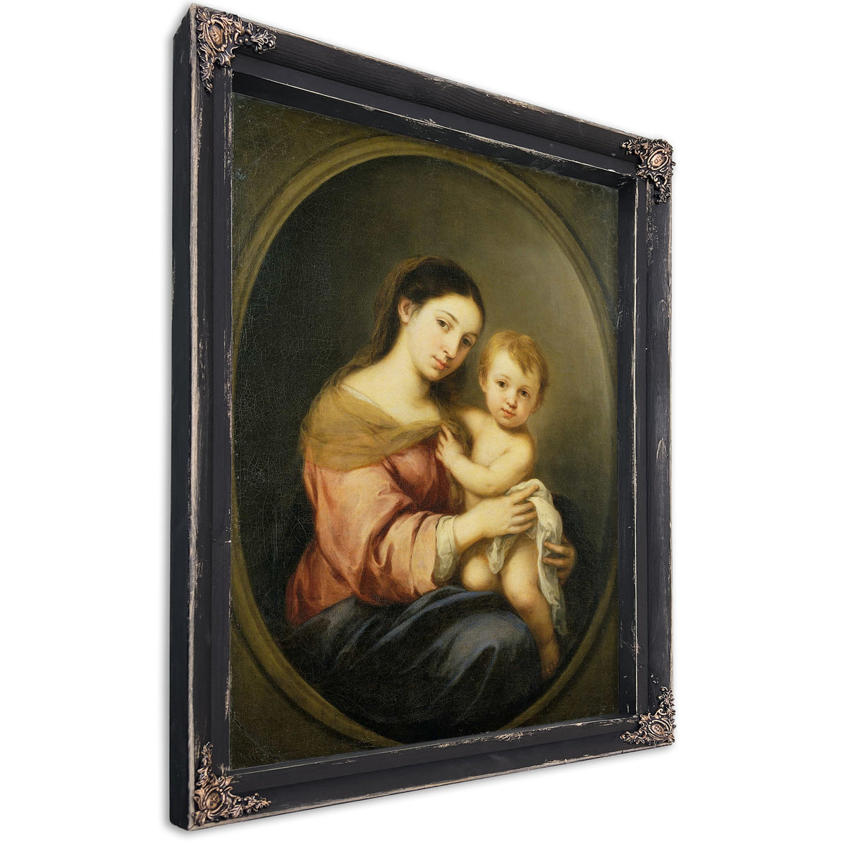 The Virgin And Child C by Bartolome Esteban Murillo