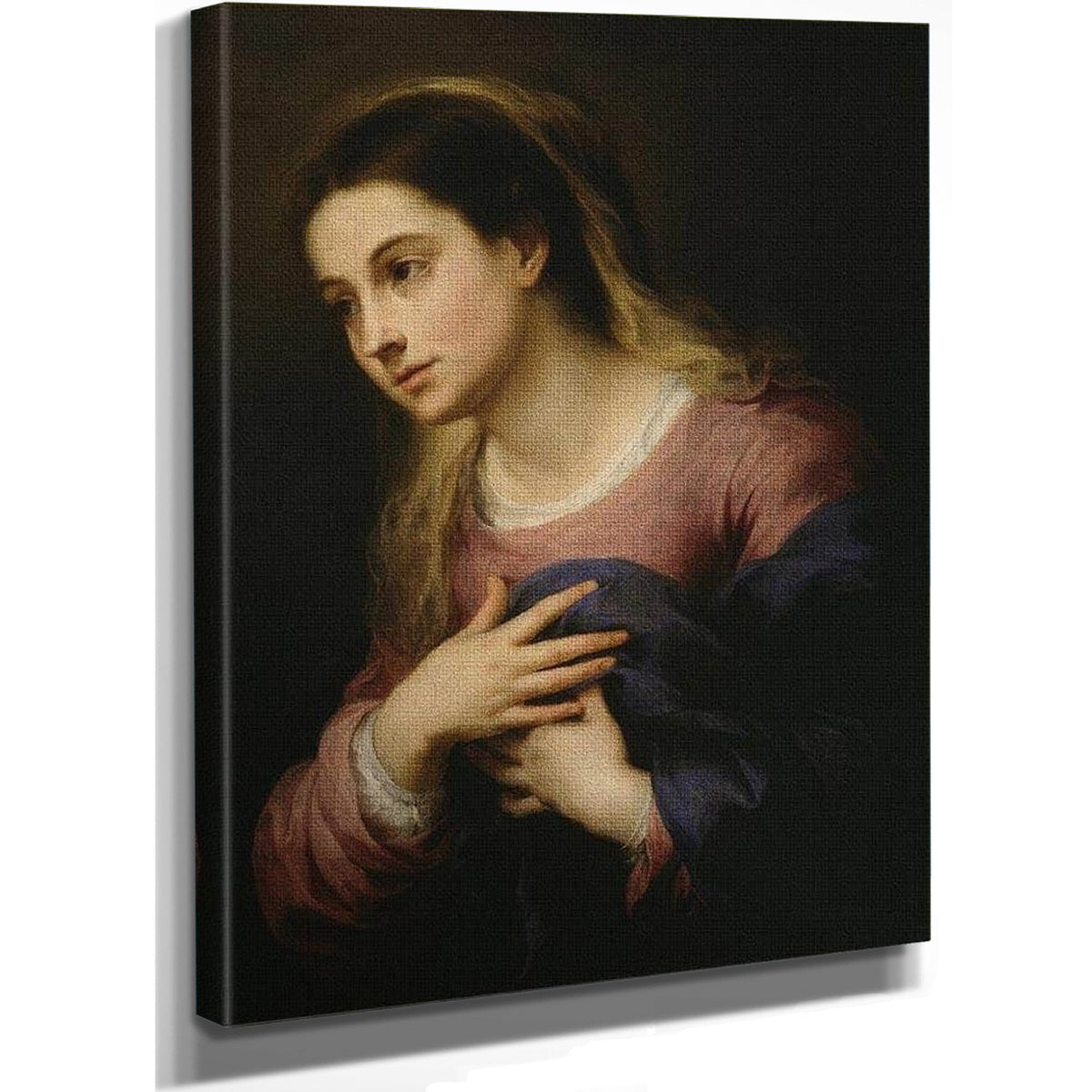 The Virgin Of The Annunciation By Bartolome Esteban Murillo