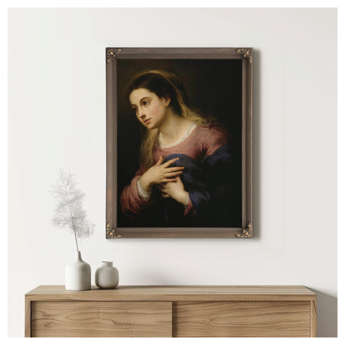 The Virgin Of The Annunciation By Bartolome Esteban Murillo