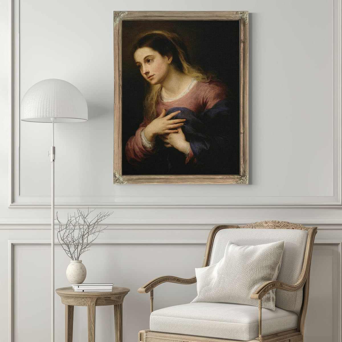 The Virgin Of The Annunciation By Bartolome Esteban Murillo