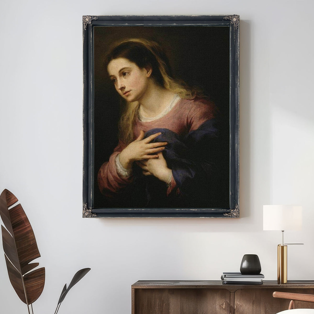 The Virgin Of The Annunciation By Bartolome Esteban Murillo