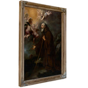 The Vision Of Saint Francis Of Paola by Bartolome Esteban Murillo