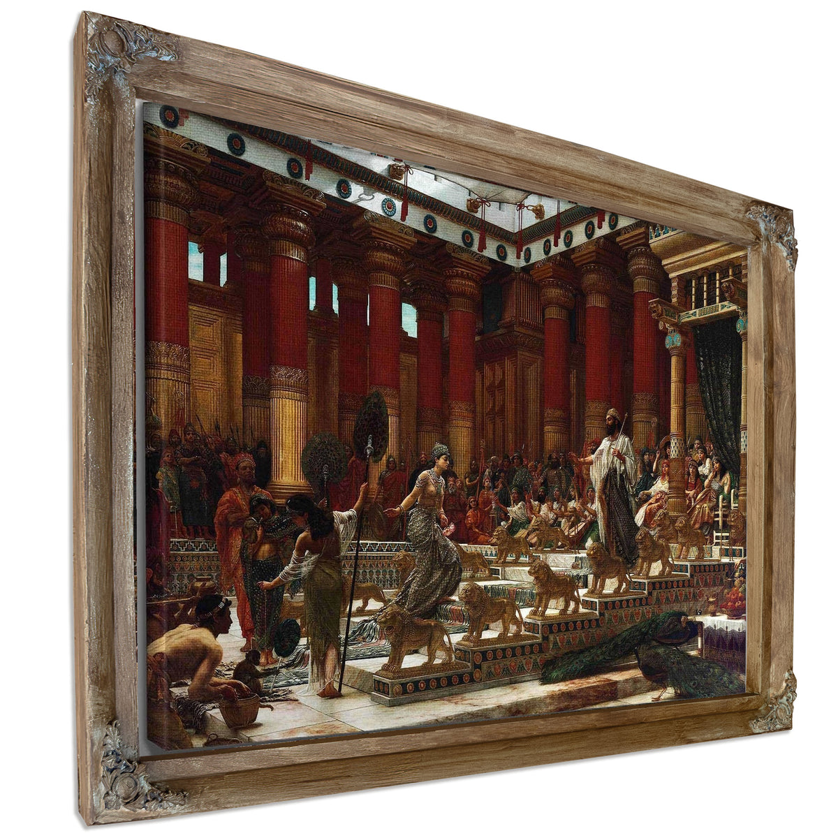 The Visit Of The Queen Of Sheba To King Solomon by Edward John Poynter