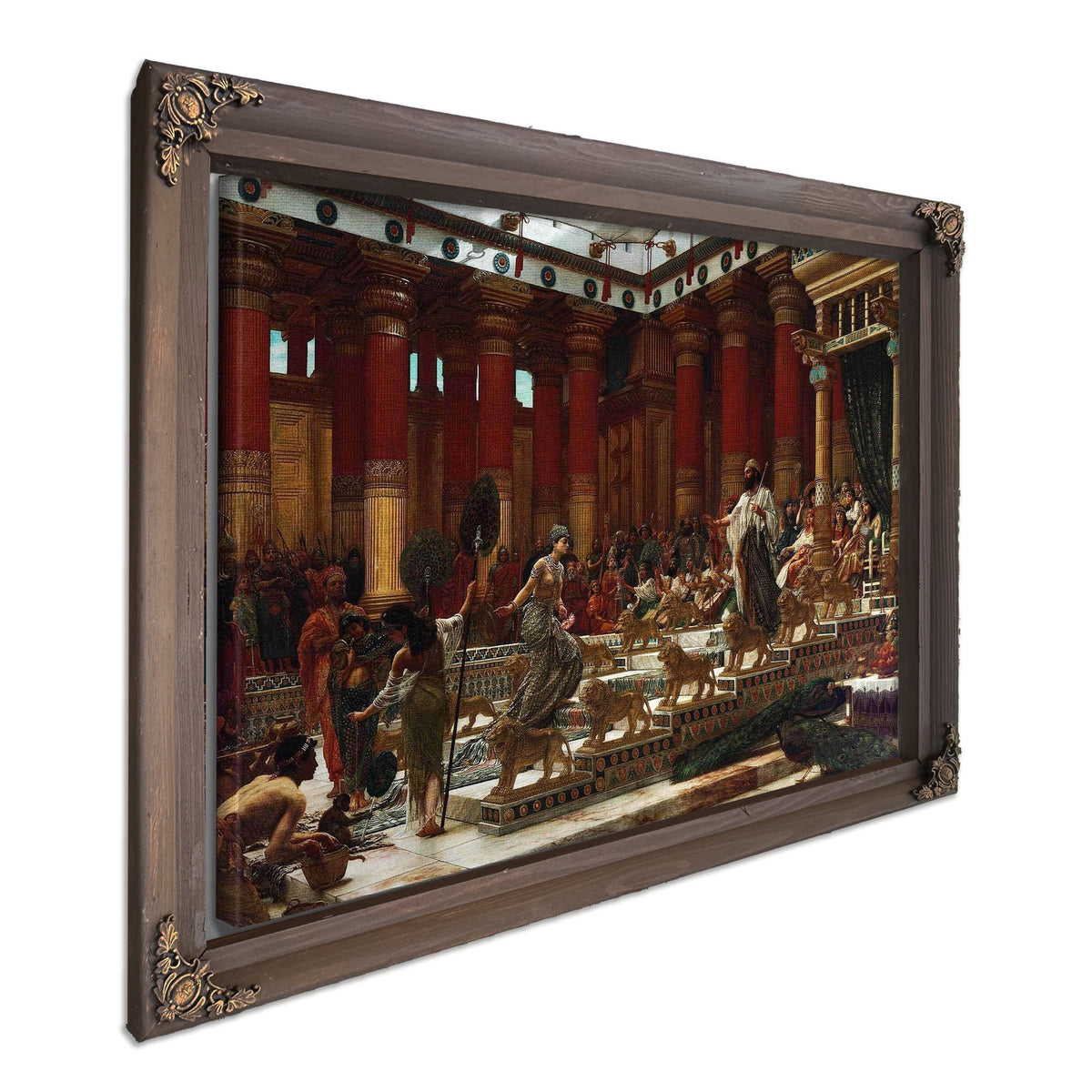 The Visit Of The Queen Of Sheba To King Solomon by Edward John Poynter
