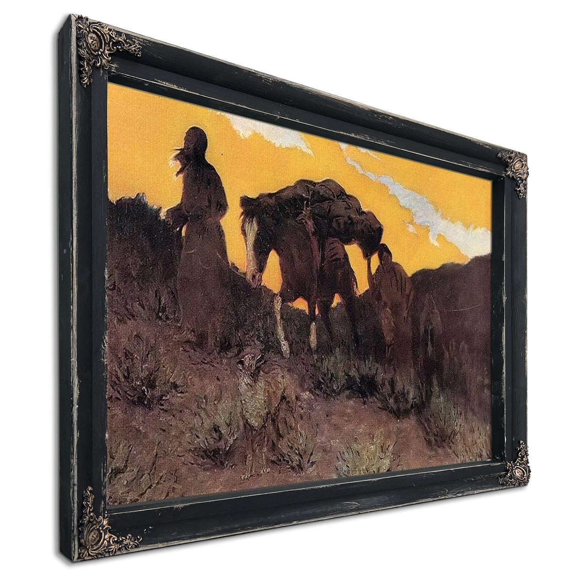 The Warriors Last Ride By Frederic Remington