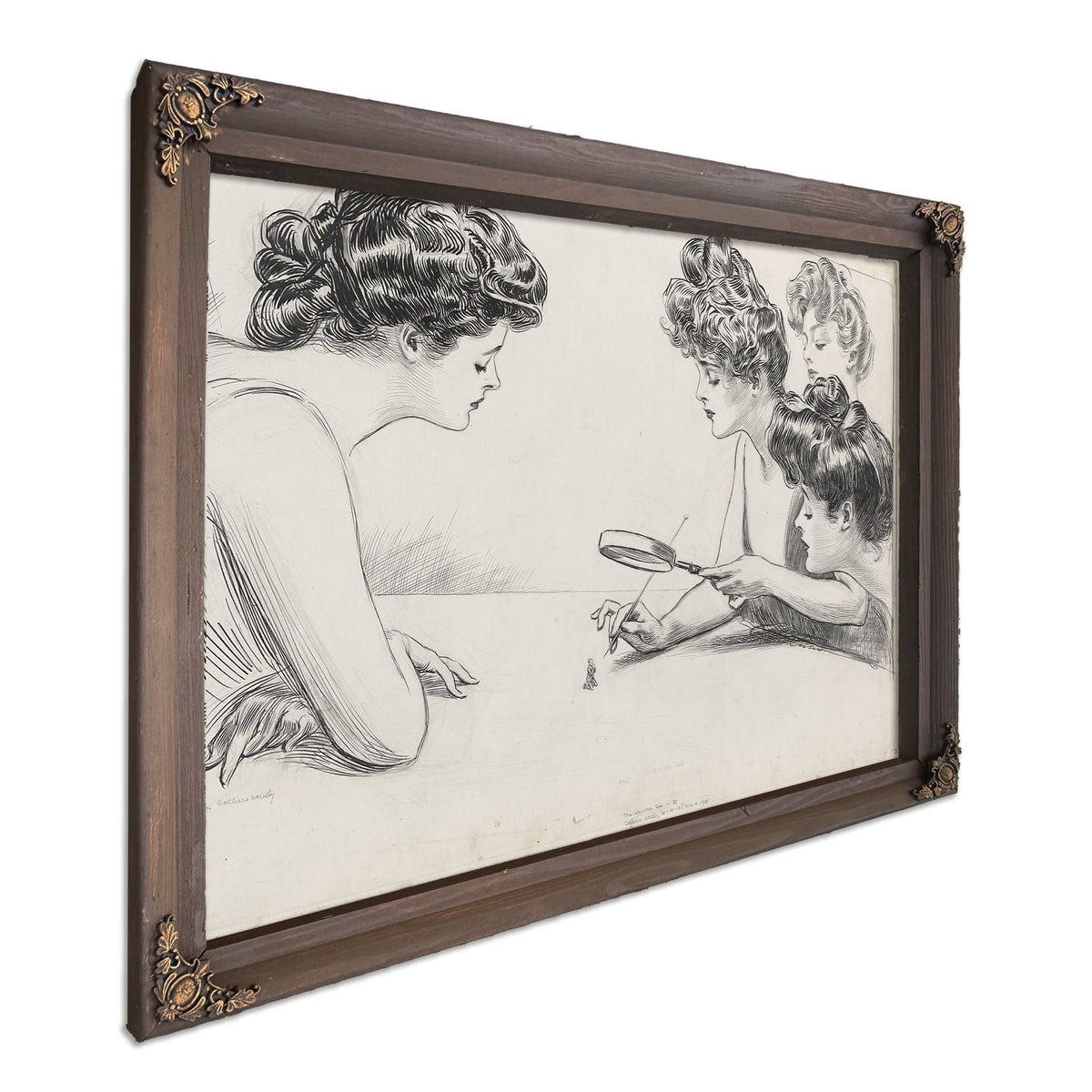 The Weaker Sex Ii by Charles Dana Gibson