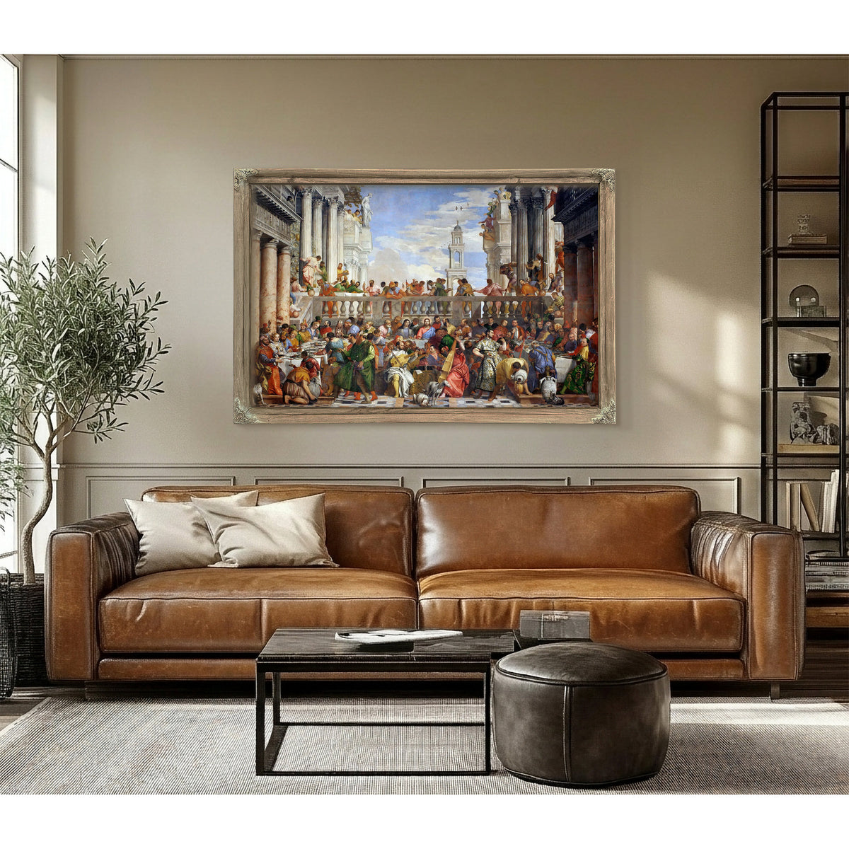 The Wedding At Cana by Paolo Veronese