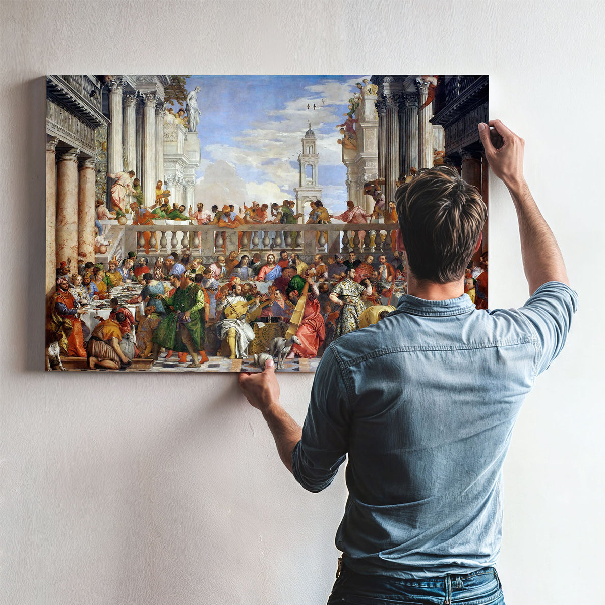 The Wedding At Cana by Paolo Veronese
