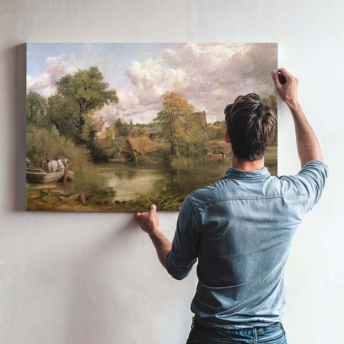 The White Horse By John Constable