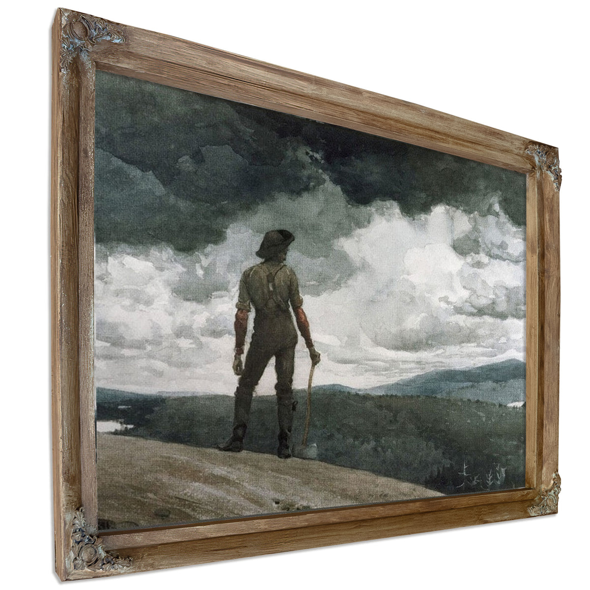 The Woodcutter By Winslow Homer