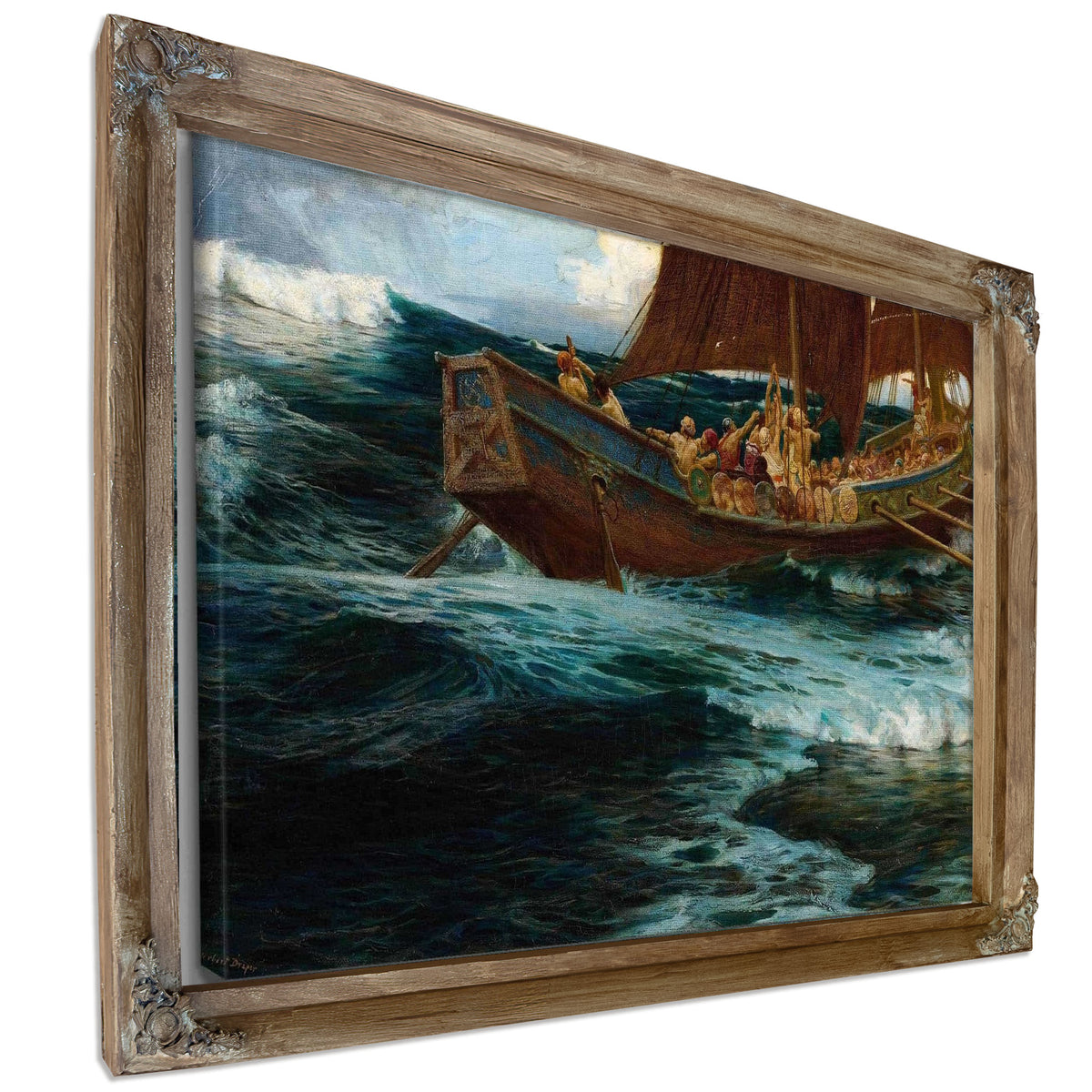 The Wrath Of The Sea God by Herbert James Draper