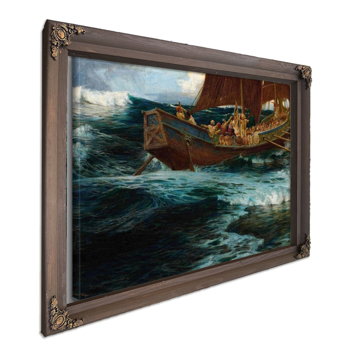 The Wrath Of The Sea God by Herbert James Draper