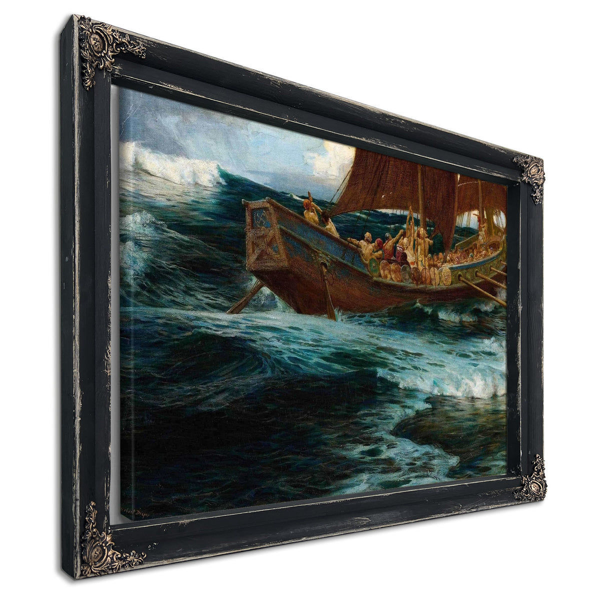 The Wrath Of The Sea God by Herbert James Draper