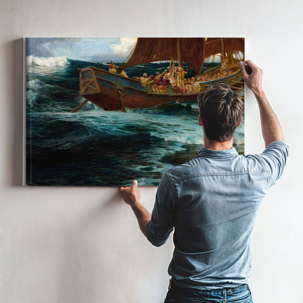 The Wrath Of The Sea God by Herbert James Draper