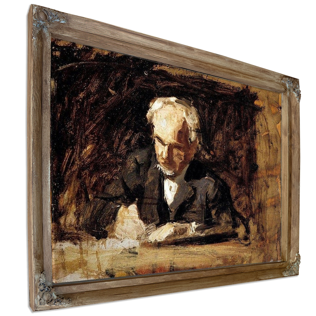The Writing Master By Thomas Eakins