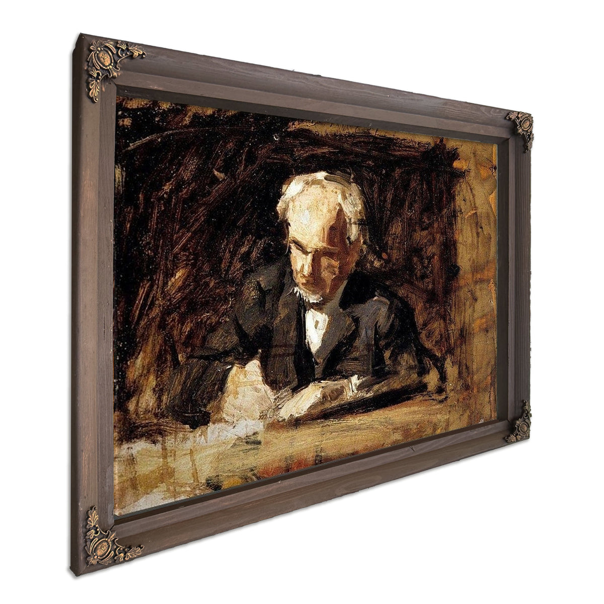 The Writing Master By Thomas Eakins