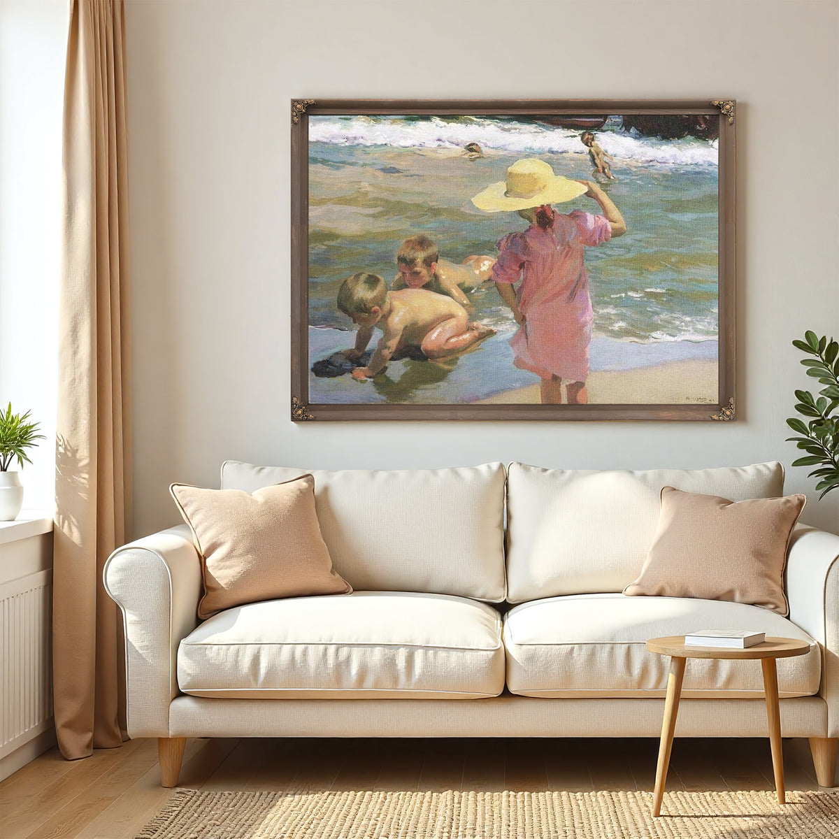 The Young Amphibians By Joaquin Sorolla Y Bastida