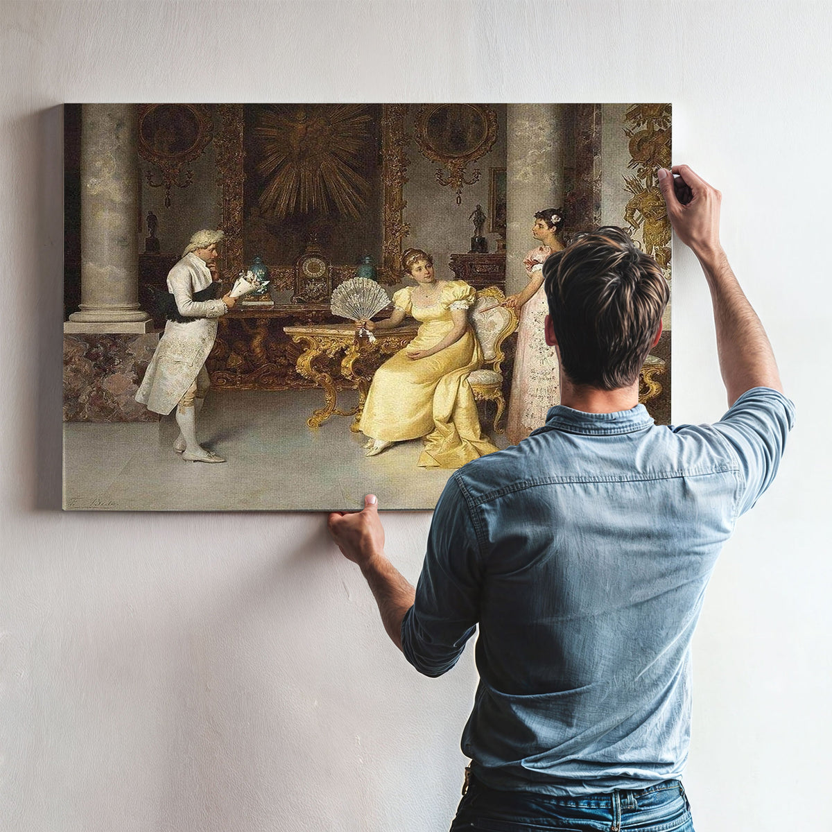 The Young Suitor By Francesco Beda