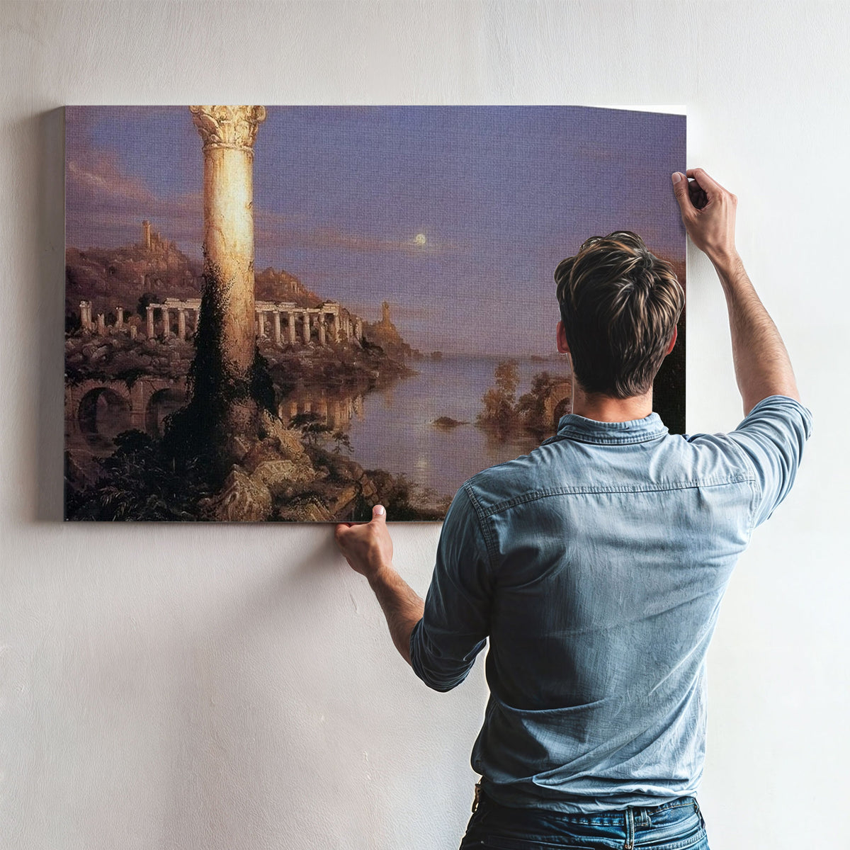 The Course Of Empire Desolation By Thomas Cole