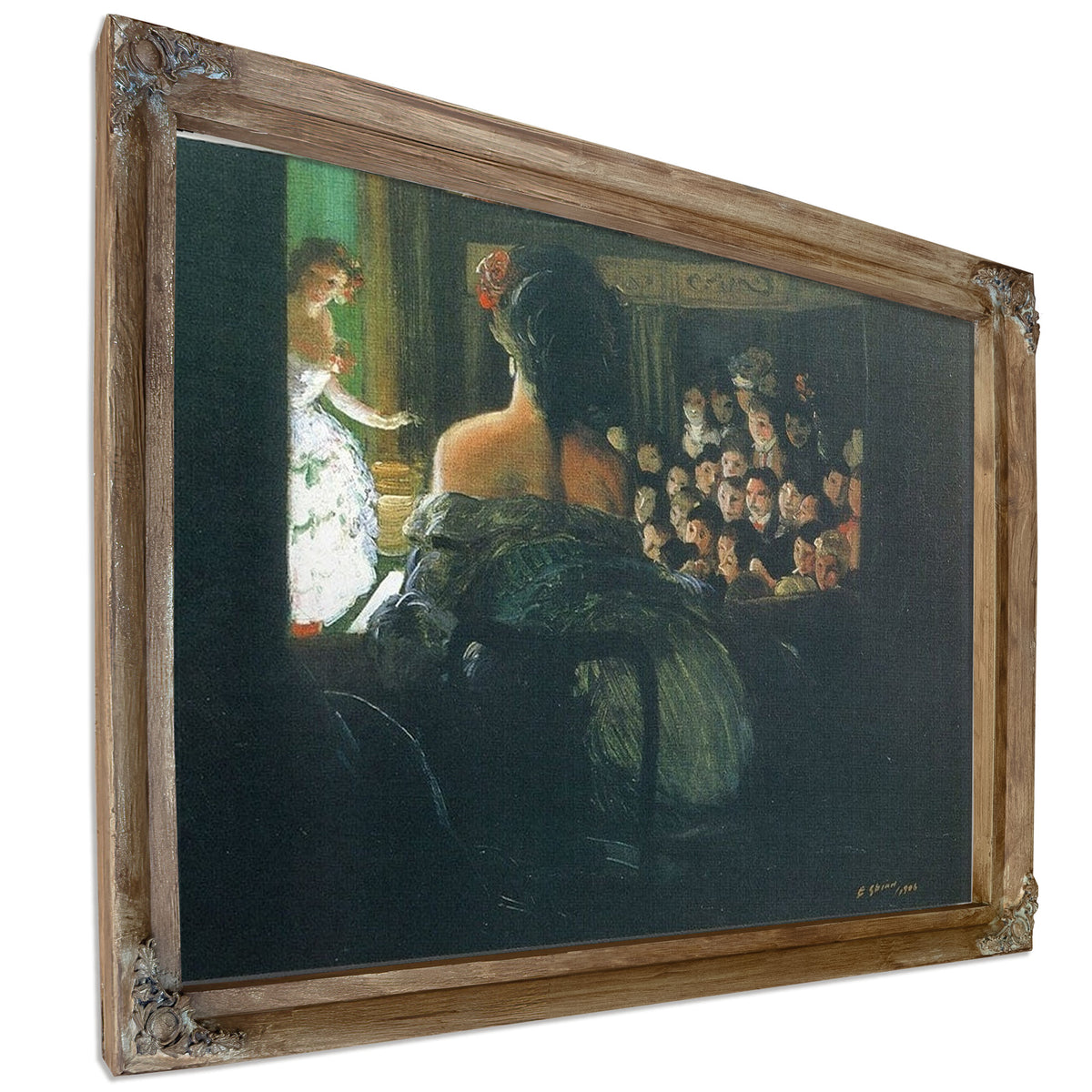 Theatre Box 1906 By Everett Shinn