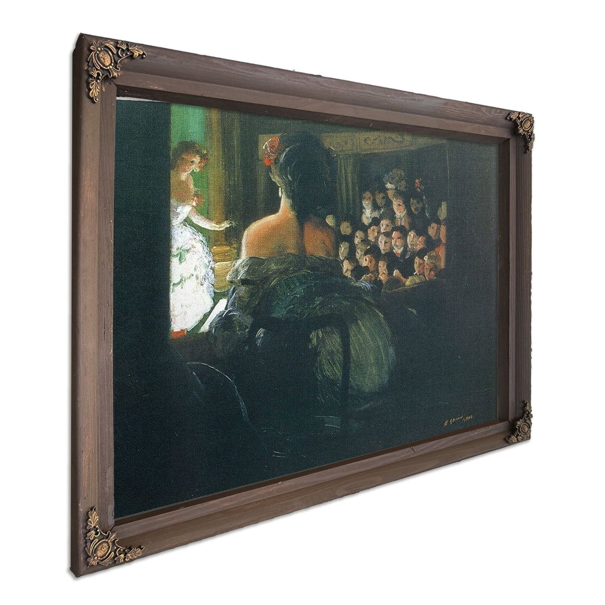 Theatre Box 1906 By Everett Shinn