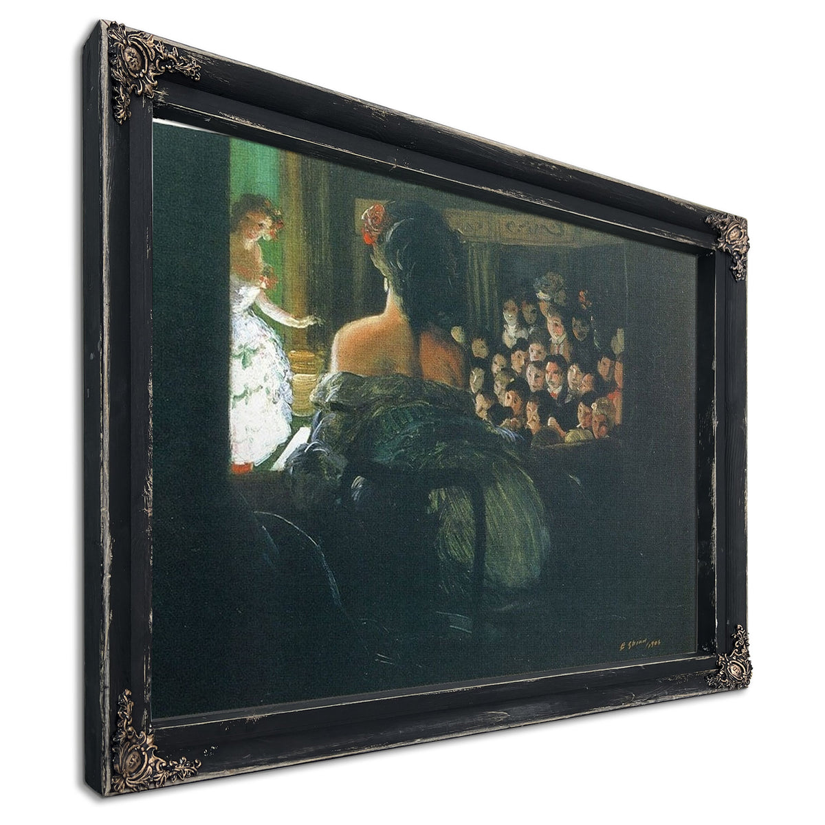 Theatre Box 1906 By Everett Shinn