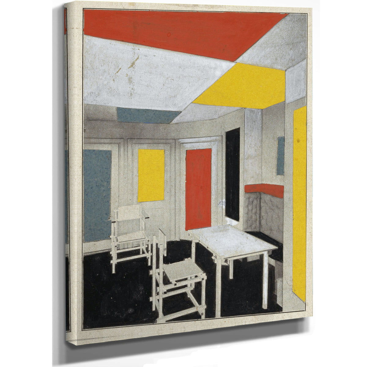 Colour Solution C By Theo van Doesburg