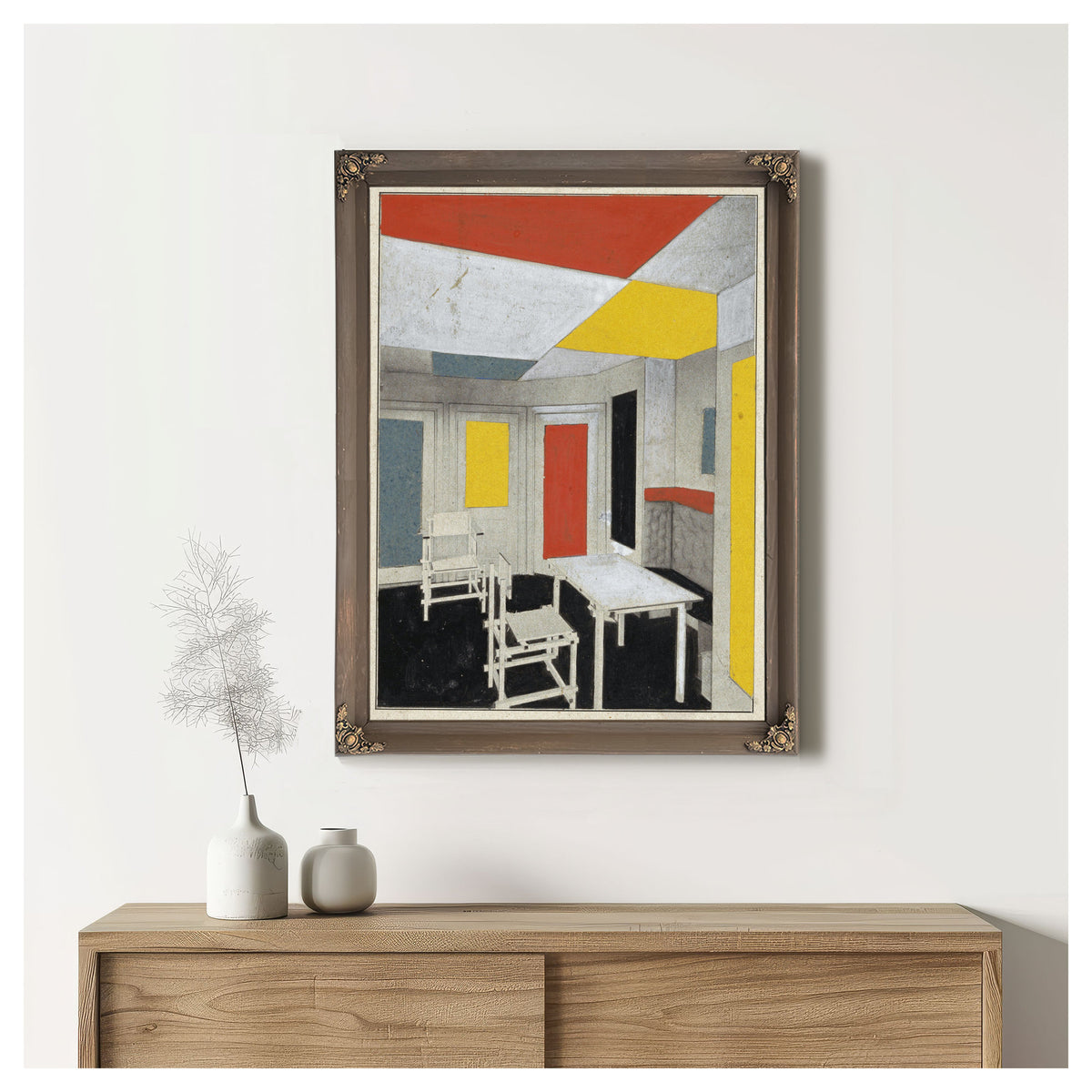 Colour Solution C By Theo van Doesburg