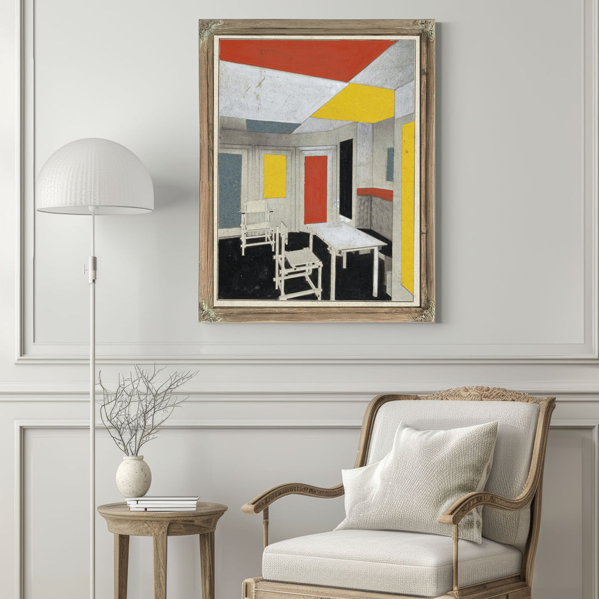 Colour Solution C By Theo van Doesburg
