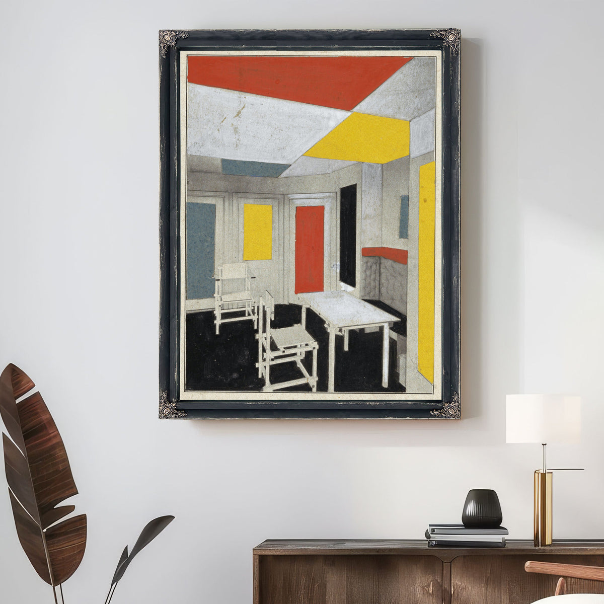 Colour Solution C By Theo van Doesburg