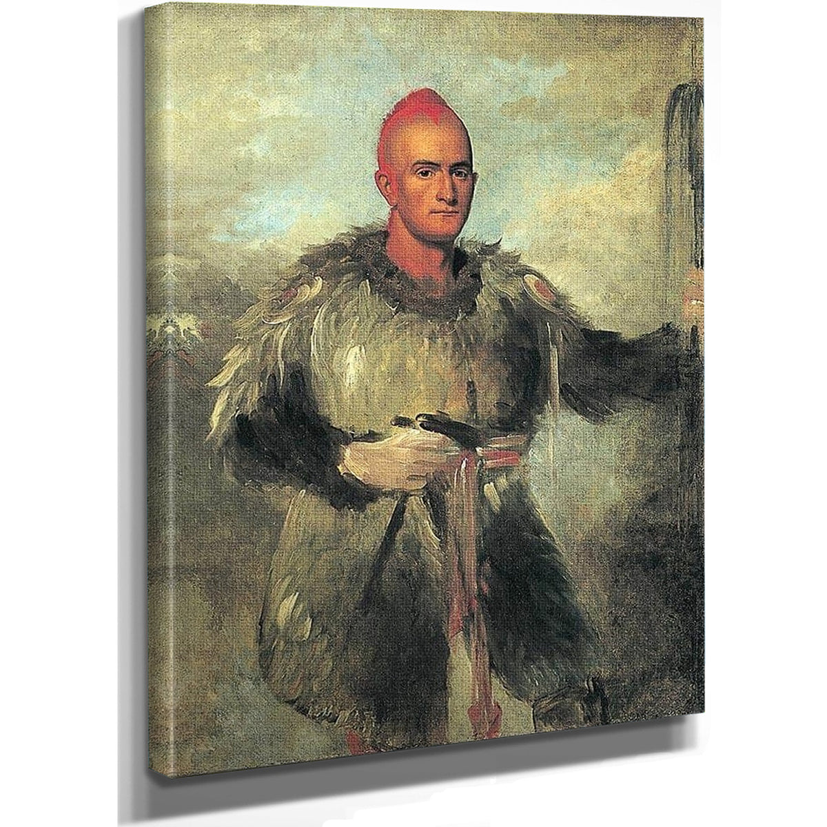 Theodore Burr Catlin, In Indian Costume By George Catlin