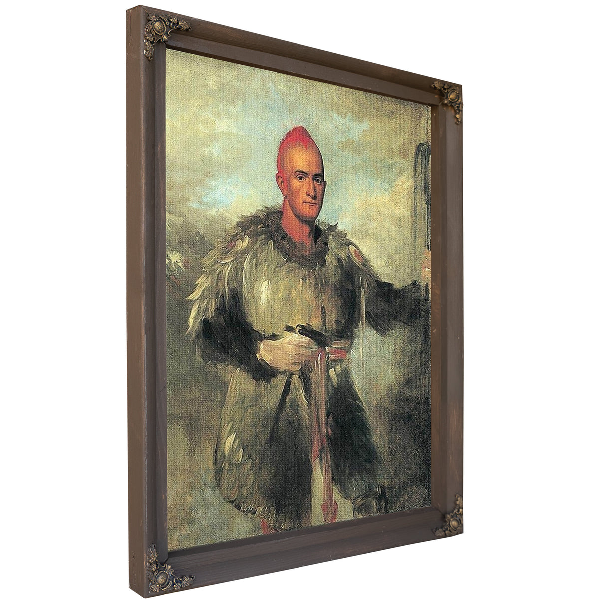 Theodore Burr Catlin, In Indian Costume By George Catlin