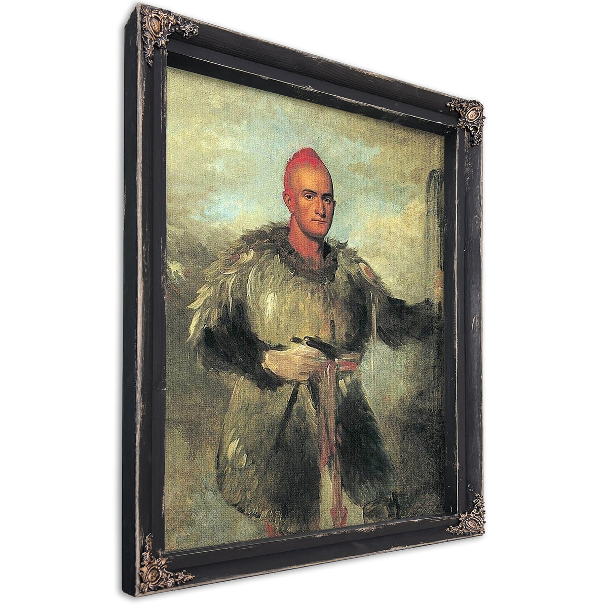 Theodore Burr Catlin, In Indian Costume By George Catlin